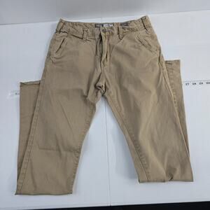 BKE Jake straight chino khaki pants 31XL pants‎ men beige tan 6697 31x35